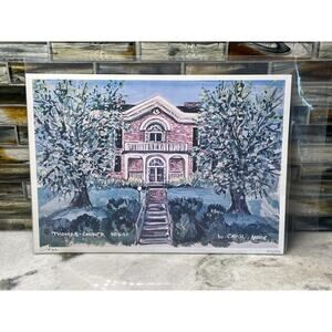 LE 189/500 Signed Art Print Carol Hoge Thomas Conner House Blacksburg Virginia